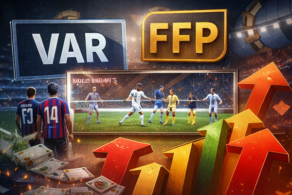 Hình minh họa những thay đổi quan trọng của LaLiga mùa giải 2026 với VAR, FFP và yếu tố điều chỉnh luật